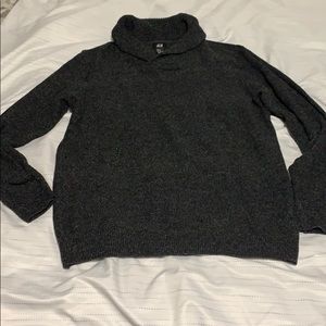 H & M shawl collared sweater (slightly used)
